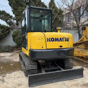 Miniexcavadora de 5.6 Toneladas en Venta, Komatsu PC56 Original, Hidráulica, Pocas Horas de Uso, Buen Estado, pc200 pc300 pc210lc Usada - Product Image 6