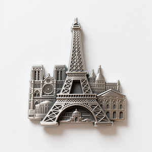 Nhiều màu pháp <span class=keywords><strong>Eiffel</strong></span> tháp quà lưu niệm khuyến mại quốc gia ngày Quà Tặng kim loại tủ lạnh nam châm - Product Image 5