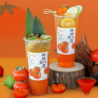 Persimmonjam groothandel, 1,3 kg commerciële ingrediënt voor bubble tea & bakkerij, OEM voor wereldwijde voedingsgroothandels
