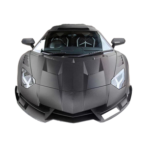 Pour <span class=keywords><strong>Lamborghini</strong></span> <span class=keywords><strong>Aventador</strong></span> LP700 Kit de carrosserie en Fiber de carbone <span class=keywords><strong>Aventador</strong></span> LP720 LP750 amélioré MSY Style capot en Fiber de carbone couvre-nez - Product Image 1