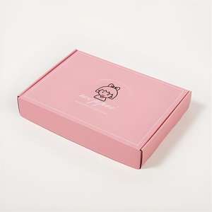 Boîte cadeau pliable personnalisée pour avion, en carton ondulé avec logo d'entreprise pour un expédition et un envoi sécurisés - Product Image 3