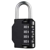 Cadenas à combinaison étanche avec clé de secours, antivol durable pour sacs, casiers, armoires, utilisation en voyage