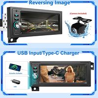 Autoradio Dodge Ram 1500/2500/3500 1994-2001 Durango Dakota Caravan Grand Cherokee Wrangler Sans Fil Apple CarPlay Android Auto