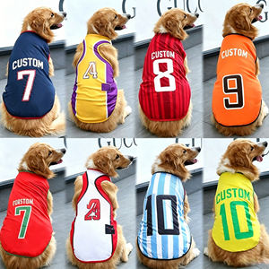 Camisetas y Chalecos Personalizados de Lujo para Mascotas, Ropa para Perros y Gatos con Diseños de Fútbol y Baloncesto, Venta al Por Mayor - Product Image 6