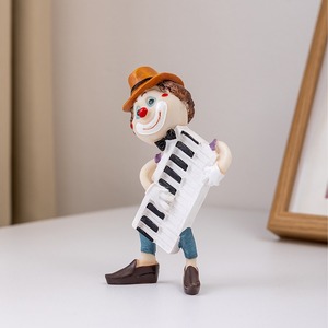 Witt Circus clown decorazione parco divertimenti funky <span class=keywords><strong>zio</strong></span> statuetta personaggio in resina regali promozionali decorazioni per la casa - Product Image 2