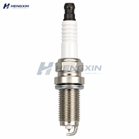 Bujía de doble electrodo fino de aleación de platino/iridio de gasolina DILFR6D11 6176 original Henxin