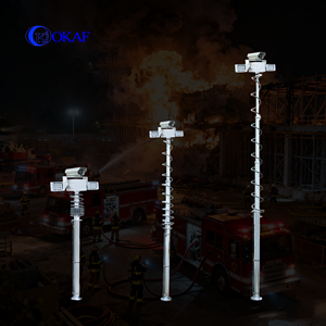 Mât télescopique de 4 m, 5 m, 6 m, monté sur véhicule, tour d'éclairage télescopique pour camion de <span class=keywords><strong>pompiers</strong></span> - Product Image 3