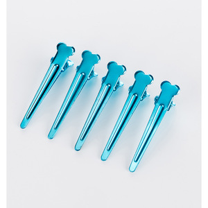 Pinces à cheveux en métal de 10 cm, forme crocodile, bouche plate, outils de beauté multifonctions, usage quotidien - Product Image 1