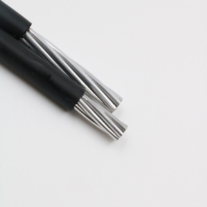 Meilleur prix 2x10mm <span class=keywords><strong>2x16mm2</strong></span> 25mm2 35mm2 2 noyau aluminium XLPE ABC câble torsadé Aeril Bundle fil ligne aérienne - Product Image 5