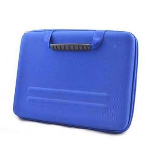 Blue 12-17 Inch <b>Laptop</b> <b>Sleeve</b> <b>with</b> Durable EVA Case Cover Portable Business Handbag Hot Sell <b>with</b> <b>Handle</b> and Crossbody Style - Product Image 4