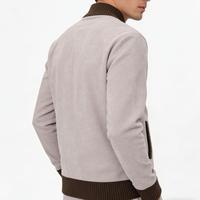 Veste Homme en Cachemire et Laine Tricotée avec Logo Personnalisé, Col Rond, Manches Longues, Coupe Slim, Fermeture Éclair, Anti-Plis, Séchage Rapide