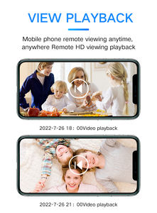 مصباح كاميرا أمان ذكي E27 واي فاي مع رؤية ليلية وكشف الحركة للكاميرا لمبة أمن المنزل - Product Image 6