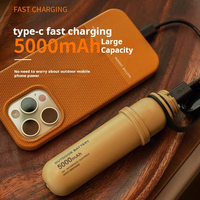 Lampe LED portable multifonctionnelle rétro de grande capacité pour le camping en plein air, longue durée, étanche IP65, recharge USB, lithium-ion