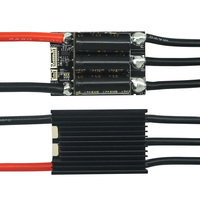 Flipsky 60V 100A Mini FSESC6.8 avec dissipateur thermique pour moteur sans balais, petite taille, courant élevé, VESC pour vélo électrique/karting/robotique