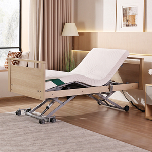 <span class=keywords><strong>Lit</strong></span> <span class=keywords><strong>médicalisé</strong></span> en bois Tecforcare OEM&ODM pour personnes âgées, <span class=keywords><strong>lit</strong></span> d'hôpital en bois pour la maison, <span class=keywords><strong>lit</strong></span> de soins à domicile <span class=keywords><strong>électrique</strong></span> - Product Image 3