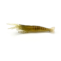 Leurre de pêche aux crevettes en plastique souple eau douce salée vente en gros de leurres de pêche aux crevettes souples