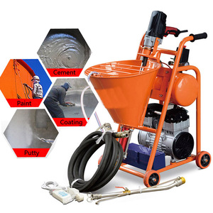 Machine de pulvérisation de ciment à mortier, revêtements imperméable, Machine à mortier, pulvérisateur de ciment, Spray béton, g - Product Image 1