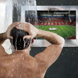 Haocrown <span class=keywords><strong>TV</strong></span> de baño inteligente de 32 pulgadas IP66 Pantalla táctil a prueba de agua Espejo mágico <span class=keywords><strong>TV</strong></span> Full HD 1080P Televisión - Product Image 2