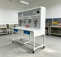 Sistema de Entrenamiento Neumático Controlado por PLC Avanzado para Educación Técnica