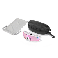 Ensemble de lunettes de cyclisme pour adultes, couleurs assorties, verres polarisés UV, lunettes de soleil, verres blancs, caractéristiques légères, lunettes personnalisées en gros, hommes et femmes