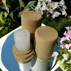 Marque privée Cristal <span class=keywords><strong>d</strong></span>'<span class=keywords><strong>alun</strong></span> naturel <span class=keywords><strong>D</strong></span>éodorant Roll on Stick Antisudorifiques <span class=keywords><strong>Pierre</strong></span> en liège - Product Image 2