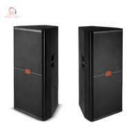 Enceintes DJ Professionnelles 1000 W, Double Haut-parleur 15 Pouces, Gamme Complète, Passives pour Scène