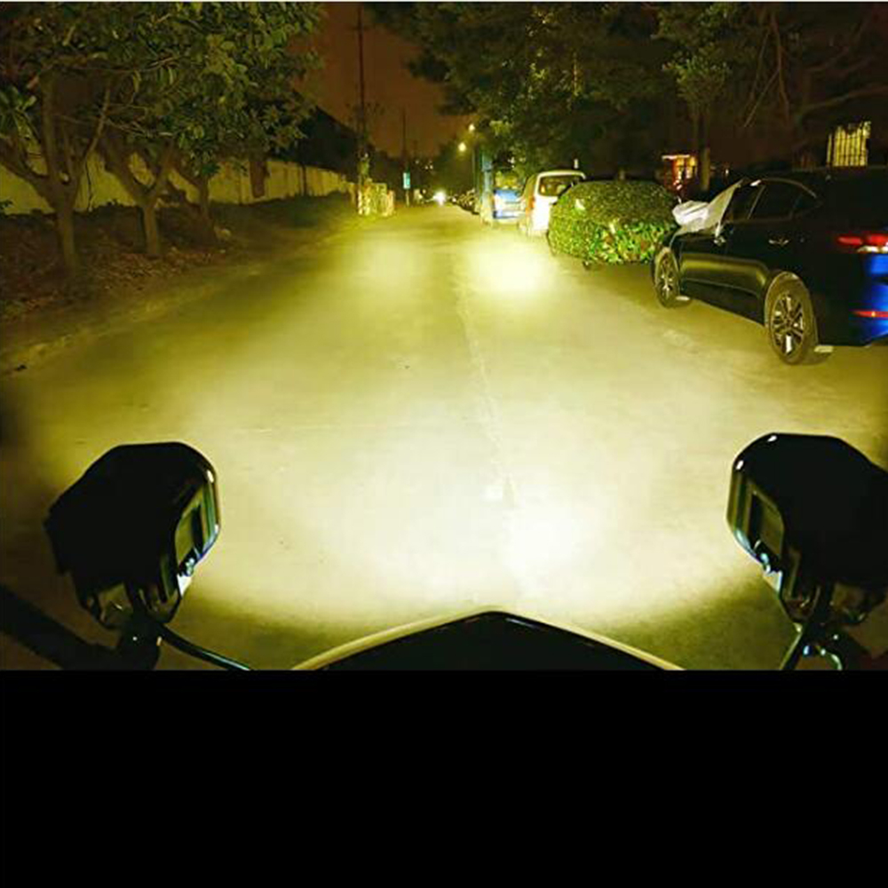 Fascio Spot giallo &amp; bianco