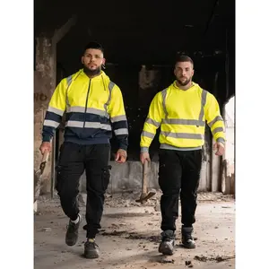 Sudadera con Capucha de Alta Visibilidad, Mercancía Personalizada - Product Image 4