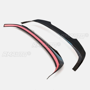 สปอยเลอร์หลังคาหลังรถสีดำ/คาร์บอนมอง8 Pro Rline 2021ท้ายรถสปอยเลอร์วิงลิปตกแต่ง MK8 - Product Image 3