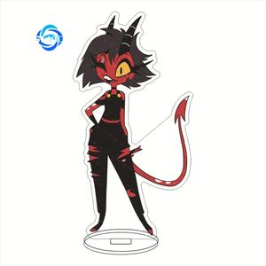 Hazbin Hotel Acryl Standee - Charlie Vaggie Alastor Adam Anime Schreibtisch Dekor für Fan Sammler Geschenk Western Cartoon Merchandise - Product Image 5