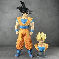 Figura Coleccionable de PVC Saiyan Son Goku Infinity Ultra GK, Modelo de Dibujos Animados de 25 cm, Unisex, Nueva Figura de Anime en Blíster