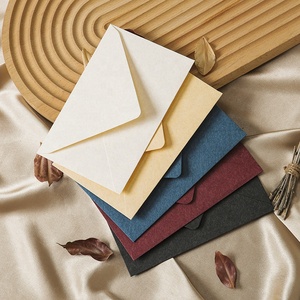 Sobre de embalaje personalizado de invitación de boda de lujo elegante regalo de agradecimiento sobre de papel especial con tarjeta impresa - Product Image 3