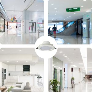 Chất Lượng Tốt Văn Phòng Vòng Nhôm PC Cơ Thể 7W 10W 18W 24W Trắng LED Downlights Với Trình Điều Khiển - Product Image 5