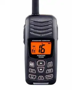 Tiêu chuẩn Chân Trời HX300 nhỏ gọn không thấm nước biển hai cách phát thanh nổi VHF FM thu phát Walkie Talkie