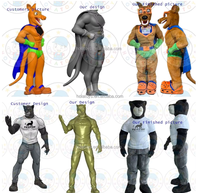 Costumes de mascotte 3D sculptés de haute qualité Hola / Costumes de mascotte taureau / Costumes de mascotte animaux en peluche