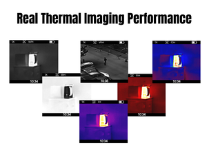 Appareil d'imagerie thermique compact OEM ODM 256x192 avec objectif 13mm, logo personnalisé, marque privée, faible MOQ pour l'observation en extérieur - Product Image 6
