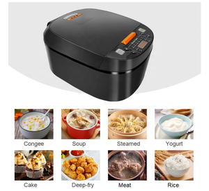 Cuisinière à <span class=keywords><strong>riz</strong></span> électrique numérique multifonctionnelle Silver Crest 5L, automatique, intelligente, écran tactile LCD, antiadhésive, pour la maison et le commerce - Product Image 5