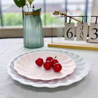 Vente en gros de plats jetables écologiques de conception ronde unique Offre Spéciale assiettes en papier de bagasse des fabricants usage domestique mariages