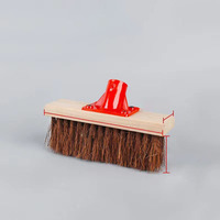 Balai à fils rigides DS4020 pour l'extérieur, pour enlever la mousse sur le béton, le patio, le garage, brosse à récurer à long manche pour terrasse