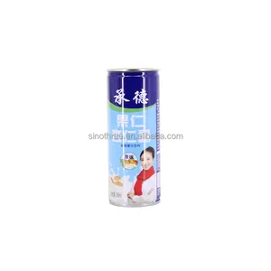 beverage packaging tinplate aluminum bottle empty 180ml 250ml 330ml tin cans wholesale with lids for coffee fruits juice milk