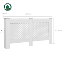 En gros Usine Prix MDF Couverture de Radiateur