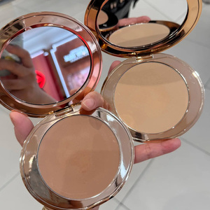 Nuevo Bronceador Compacto, <span class=keywords><strong>Polvo</strong></span> Fijador de <span class=keywords><strong>Maquillaje</strong></span>, Cosméticos Faciales, Acabado Mate Natural a Prueba de Agua, Polvos Prensados de Larga Duración - Product Image 3