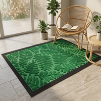 Viair Eco-Friendly Winter Fall Welcome Diy Extra Green Door Mat Runner Rug Under Indoor Nonslip Doormat