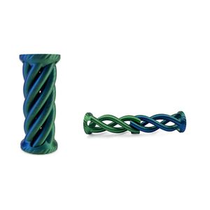 Elite Choice Top Sleek Polymeric Finish Elegant Helical Curve Emotional <strong>Balance</strong> Tool Vortex Illusion Toy for ADHD Autism Adults - Product Image 5
