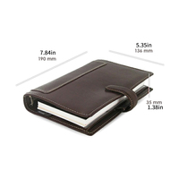 Cuaderno Espiral Kaplo de 150 Páginas con Bolsillo y Portaplumas, Hojas Perforadas Desprendibles para Universidad, Escuela, Oficina y Trabajo