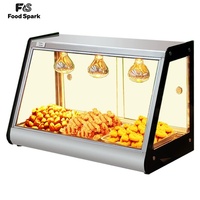 Vitrine chauffante KFC de 1 à 1,5 mètre pour poulet frit