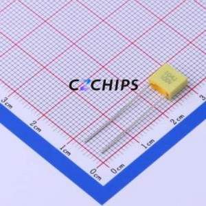 ตัวเก็บประจุฟิล์ม3B2A104JD1B0072065025ES0ผ่านชิ้นส่วนรู (THT),P = 5มม. 100nF 5% 100V โพลีเอสเตอร์ที่เป็นโลหะ - Product Image 1