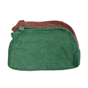 Toalla de microfibra para mascotas, color marrón café, verde oscuro, absorbente de agua, de secado rápido, para perros, gatos, baño y limpieza - Product Image 5
