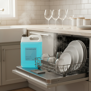 Label privé Lux TA 1x20 Lt Liquide Lave-vaisselle Produit d'aide au rinçage Éliminateur d'odeurs Détergent OEM pour Lave-vaisselle et Lave-verres - Product Image 3