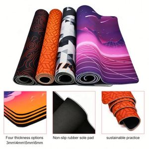 Factory Custom Logo Printed Waterproof Mousepad Non-Slip Rubber Base Portable Computer Gaming <b>Mouse</b> <b>Pad</b> - Product Image 2